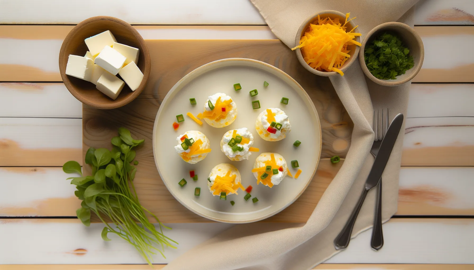 Fluffy Cottage Cheese Egg Bites