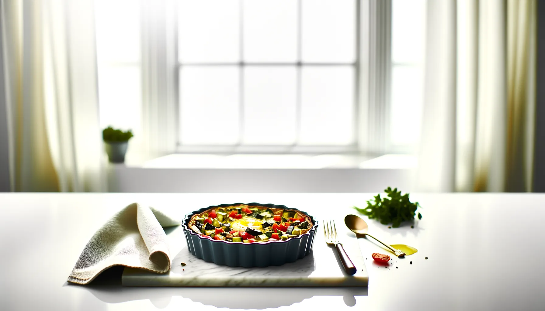 Loaded Veggie Breakfast Egg Bake