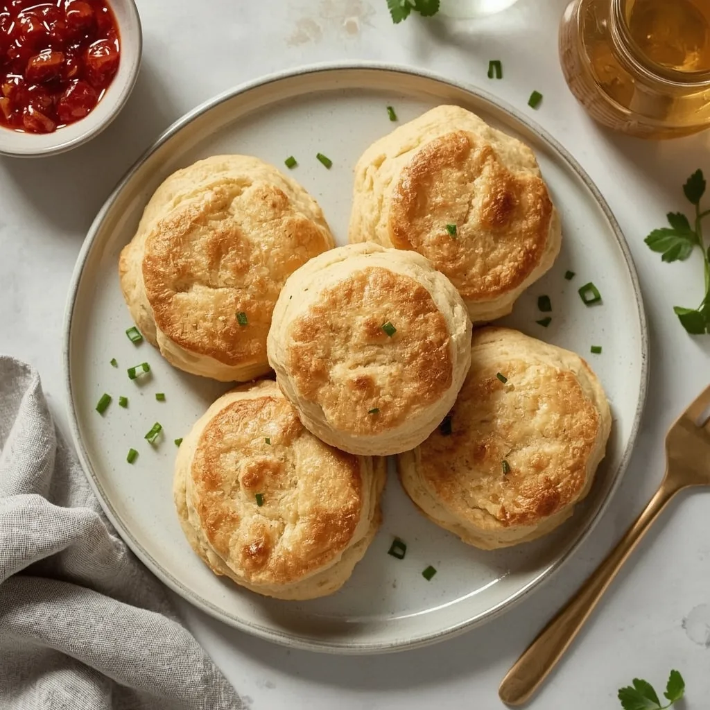 High Protein Almond Flour Breakfast Biscuits