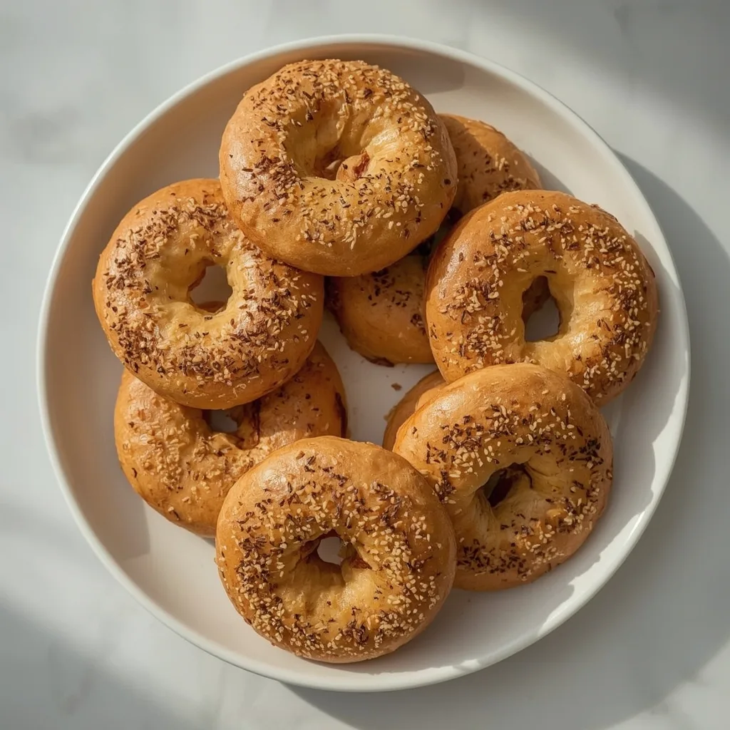 High Protein Bagels Air Fryer