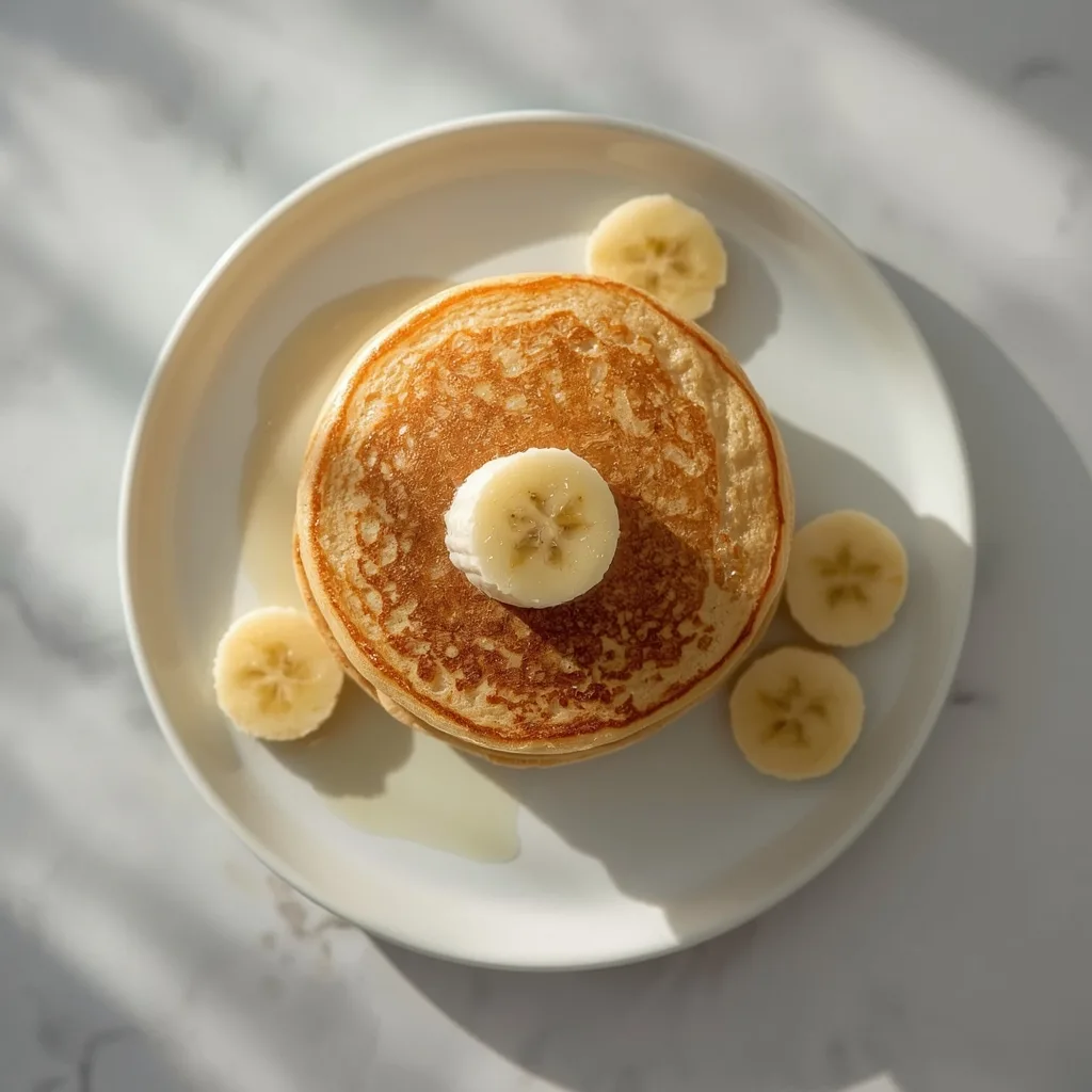 High Protein Banana Pancakes