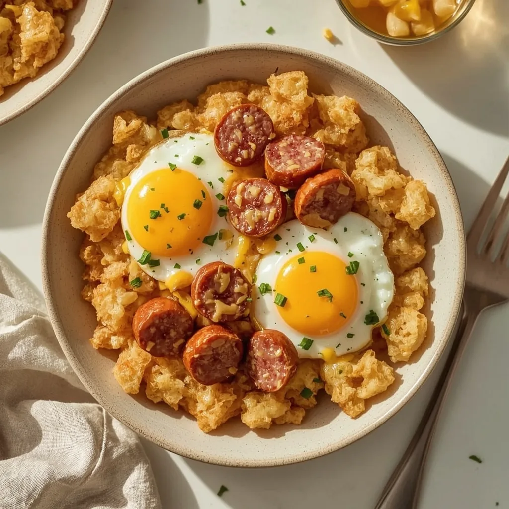 High Protein Egg & Hashbrown Breakfast Bowls