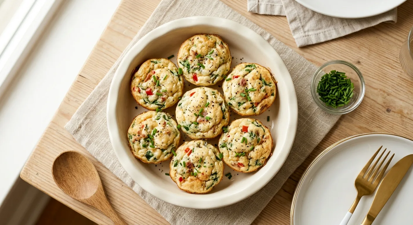 High Protein Egg White Bites