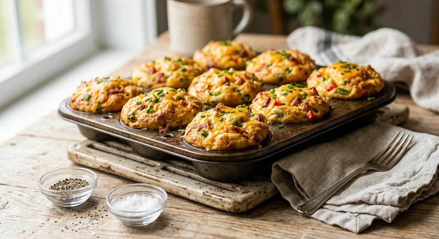 Jalapeño Popper Egg Muffins