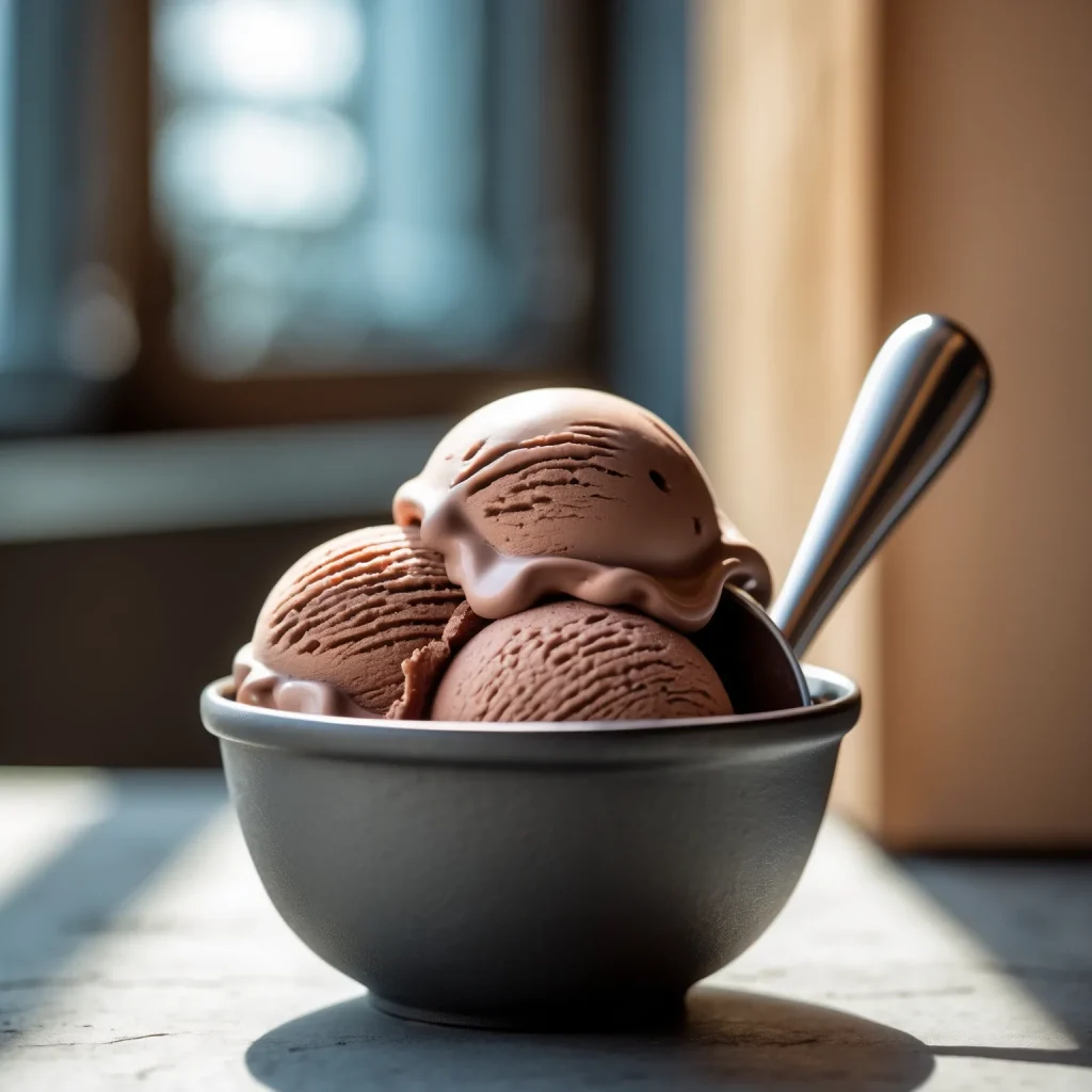 Ninja Creami Chocolate Fudge Protein Ice Cream - recipe card