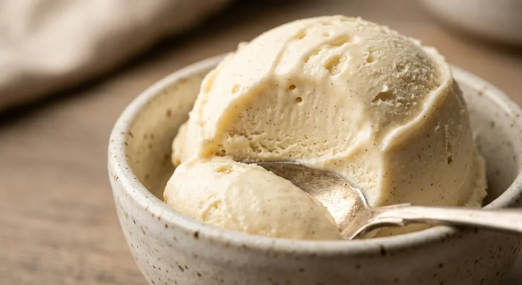 Ninja Creami Vanilla Protein Ice Cream recipe