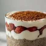 Healthy Tiramisu Chia Pudding