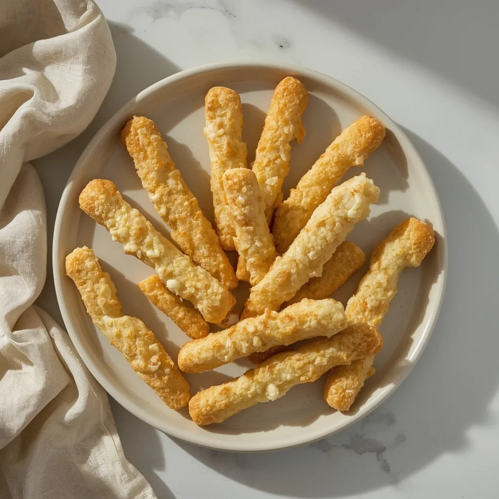 High Protein Cottage Cheese Breadsticks