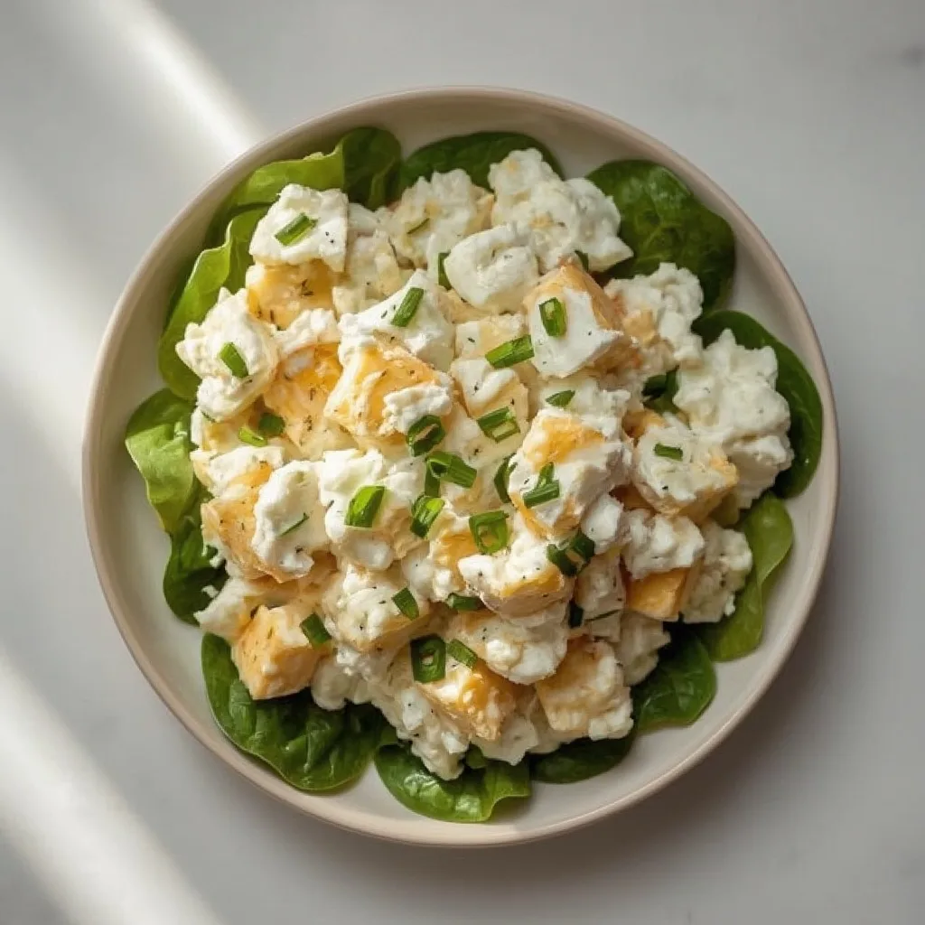 High Protein Cottage Cheese Egg Salad