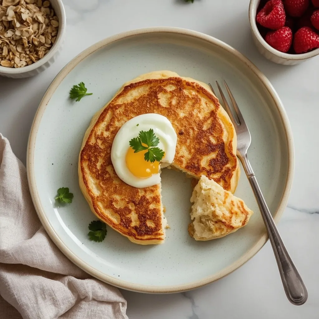 High Protein Cottage Cheese Hot Cakes