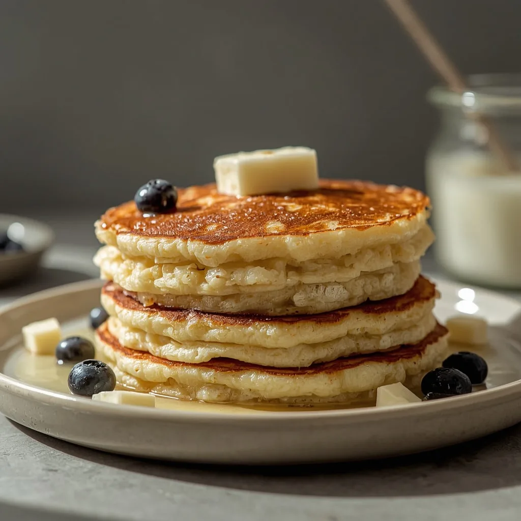 High Protein Cottage Cheese Hot Cakes