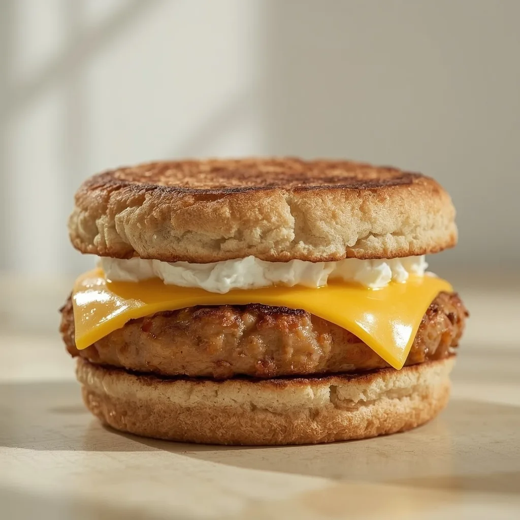 High Protein Low Calorie Breakfast Sandwich