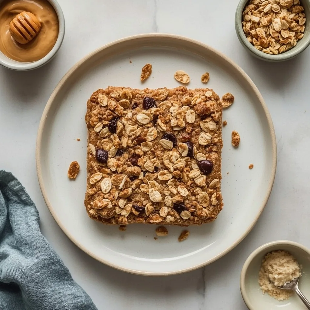 High Protein No Bake Granola Bars