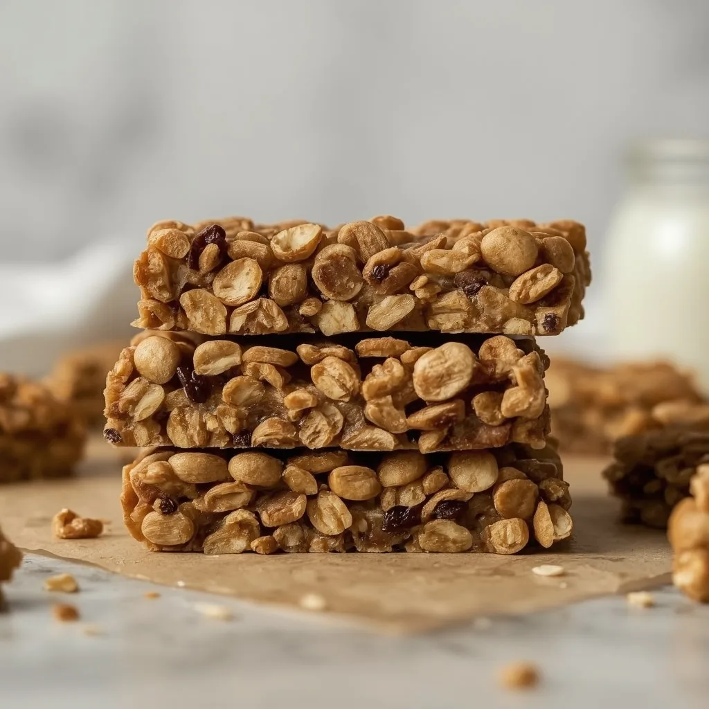 High Protein No Bake Granola Bars