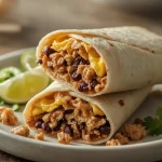 High Protein Packed Breakfast Burritos