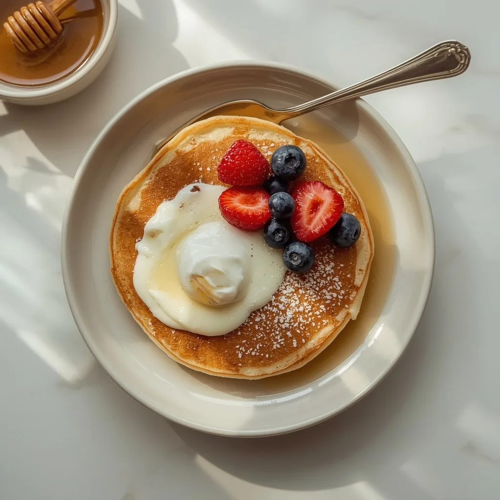 High Protein Pancake Bowl