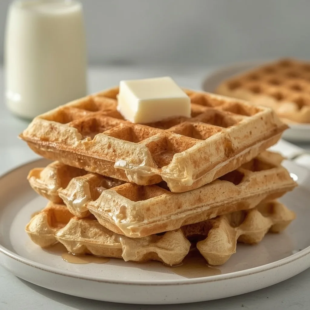 High Protein Powder Waffles