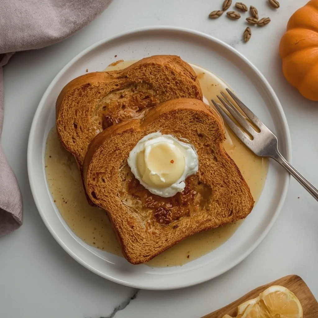High Protein Pumpkin French Toast