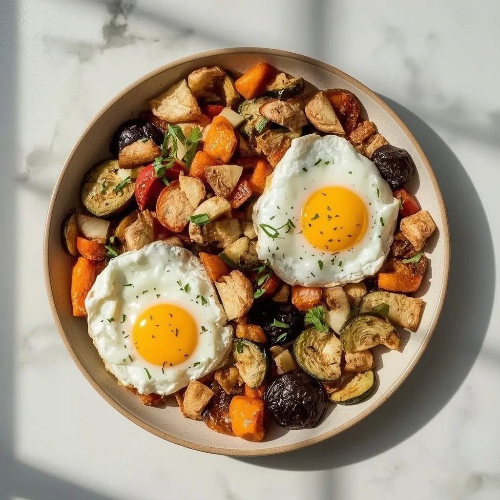 High Protein Sheet Pan Cottage Cheese Eggs