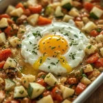 High Protein Sheet Pan Cottage Cheese Eggs