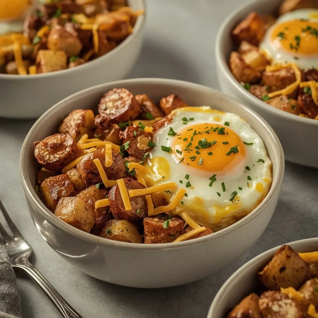 Meal Prep Breakfast Bowls