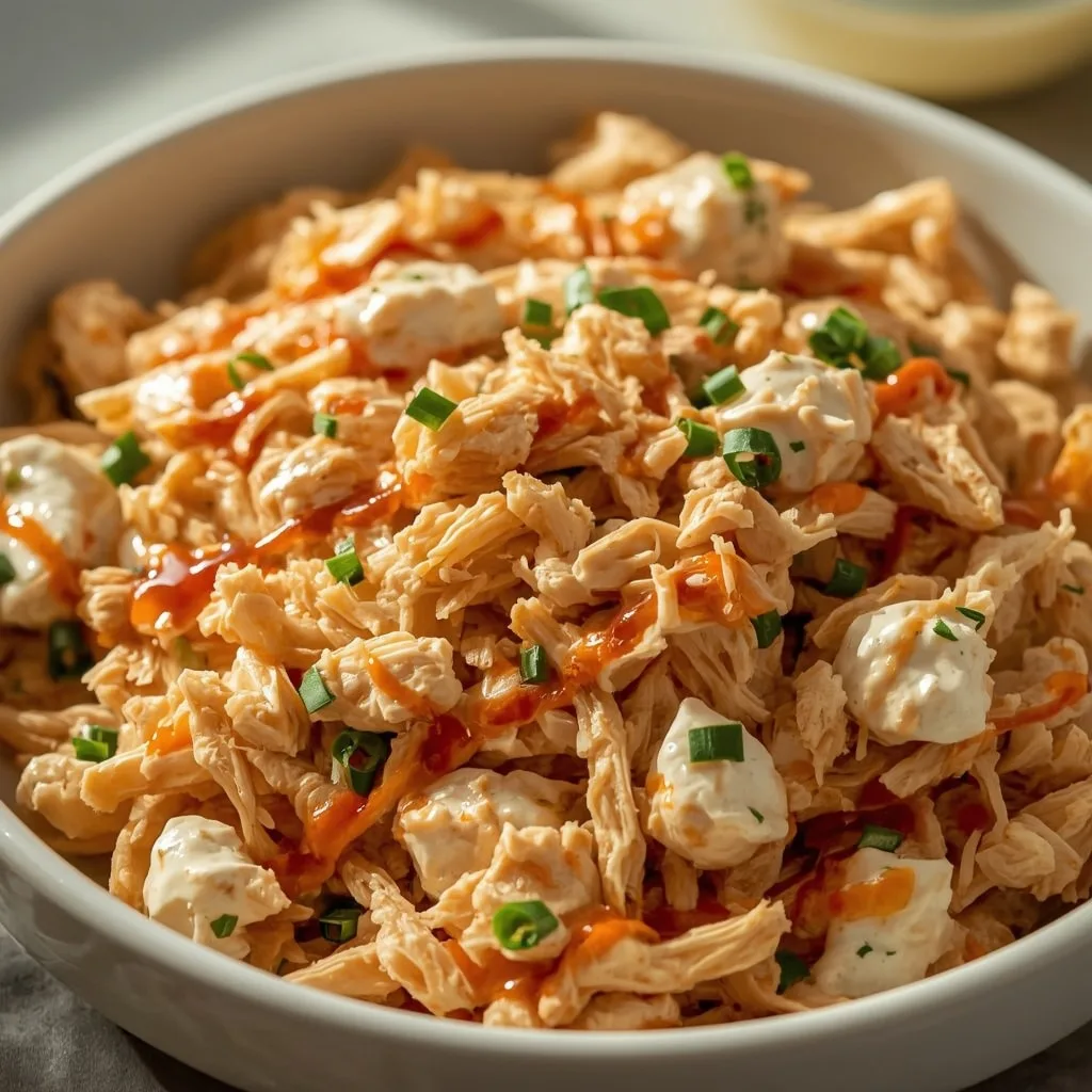 High Protein Buffalo Chicken Salad