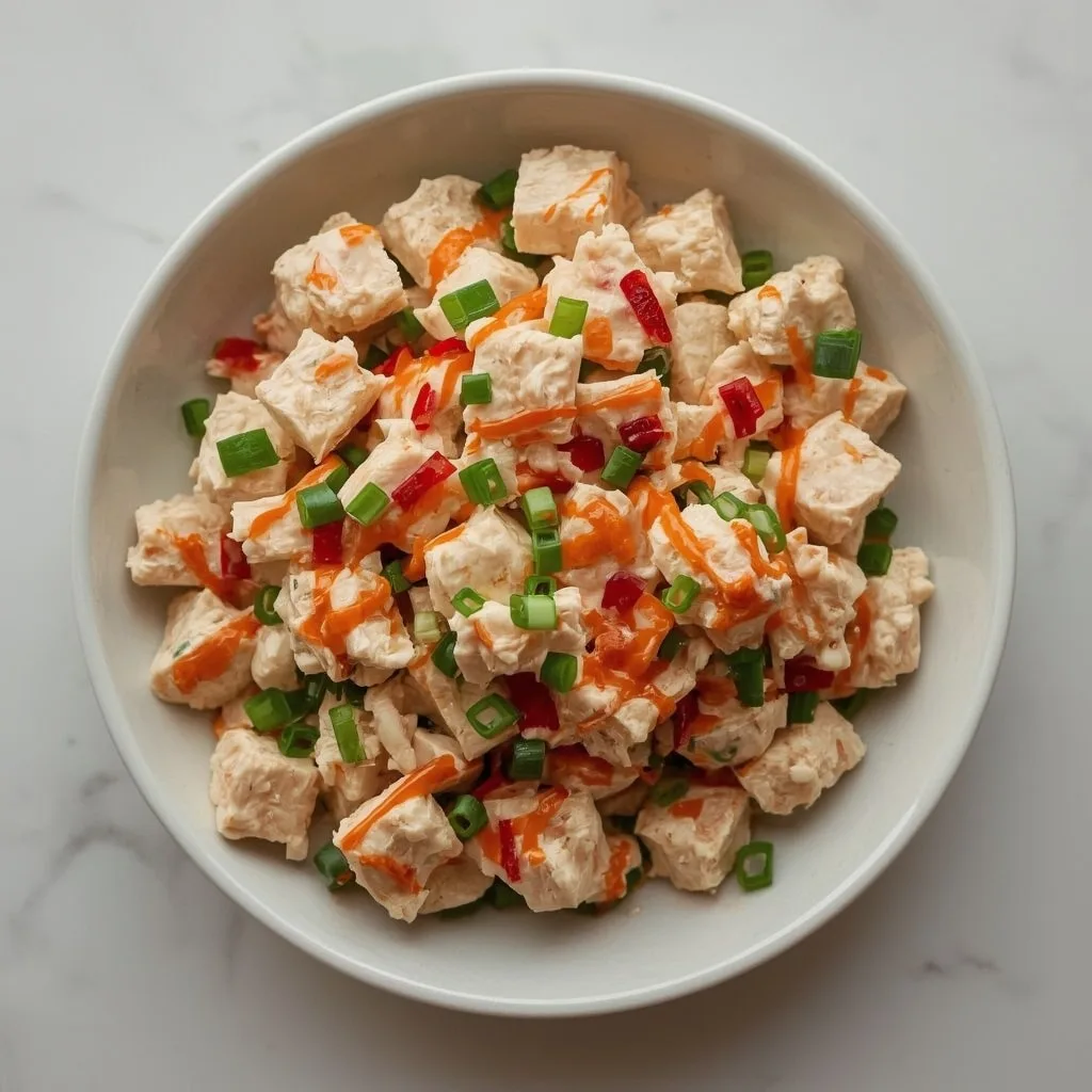 High Protein Buffalo Tuna Salad