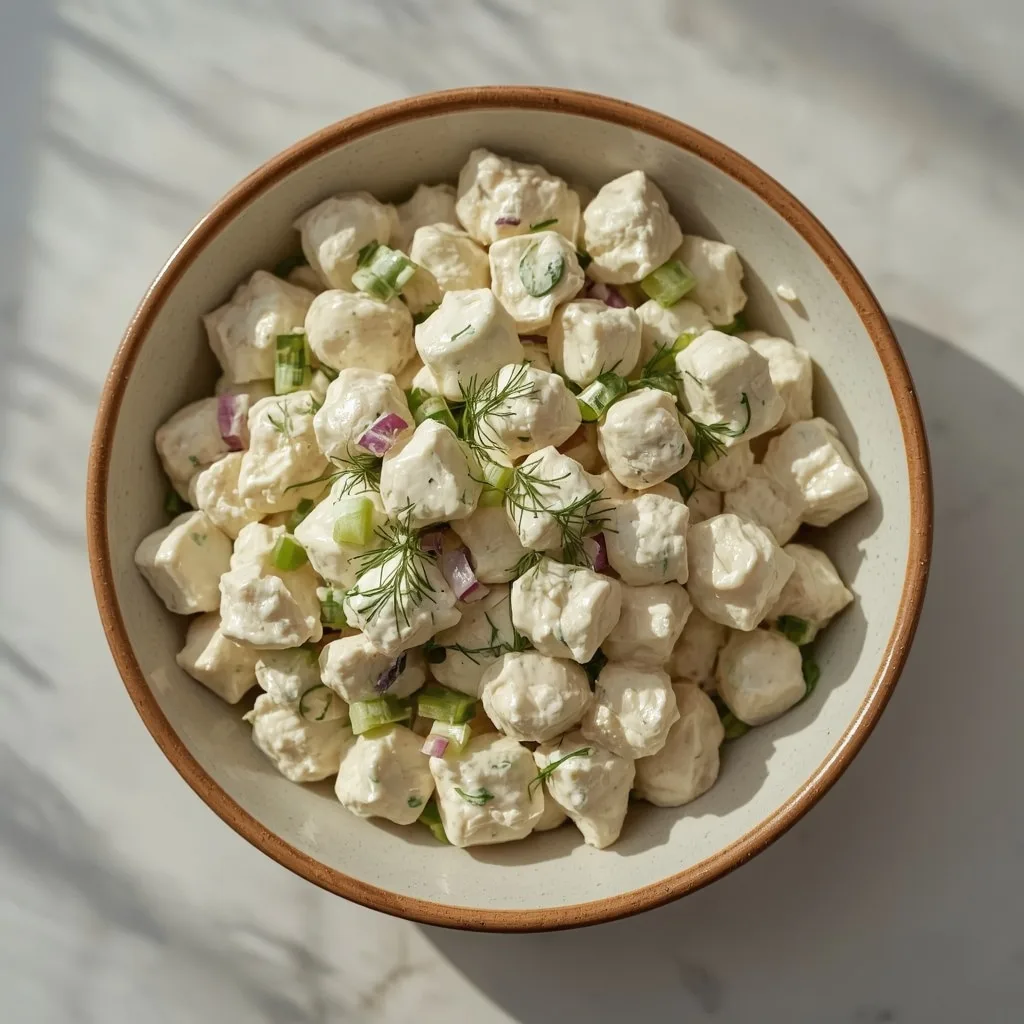 High Protein Cottage Cheese Chicken Salad