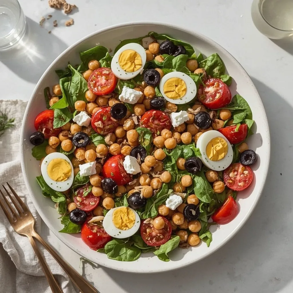 High Protein Greek Salad