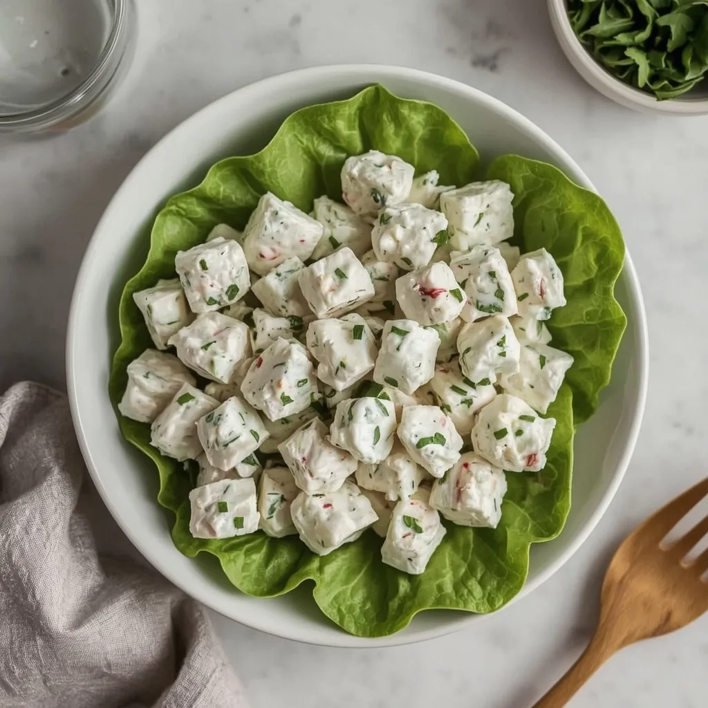 High Protein Greek Tzatziki Chicken Salad