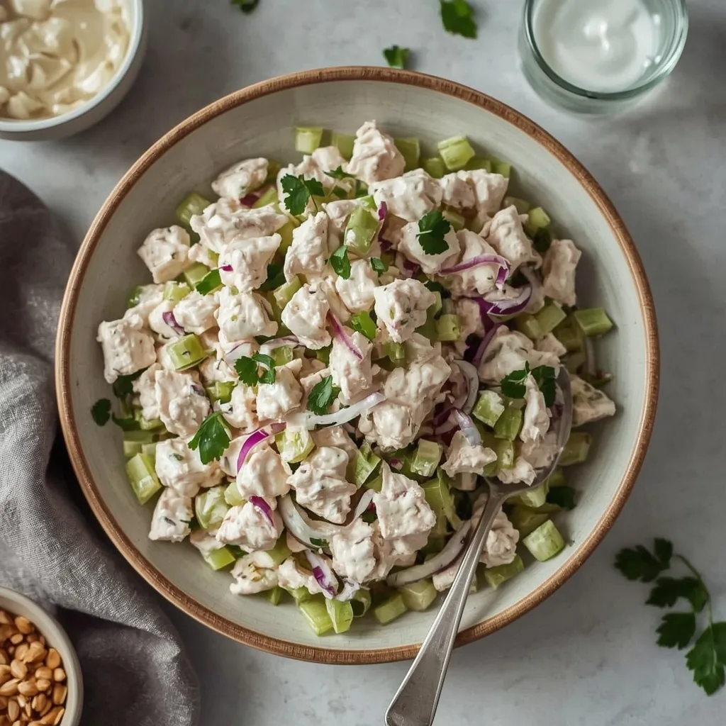 High Protein Greek Yogurt Tuna Salad