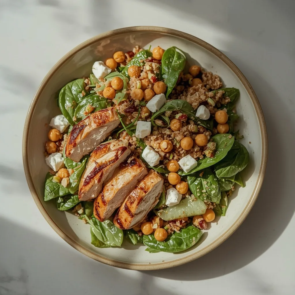 High Protein Jennifer Aniston Salad