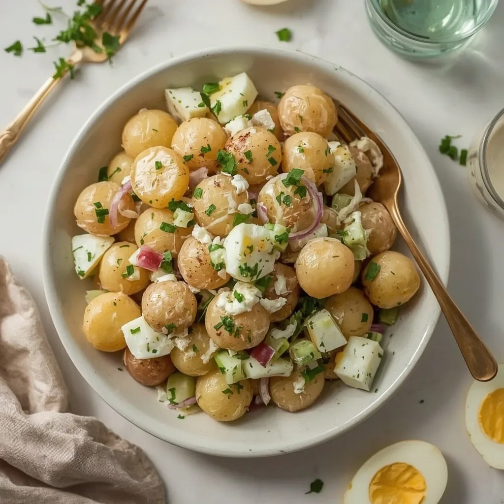 High Protein Potato Salad