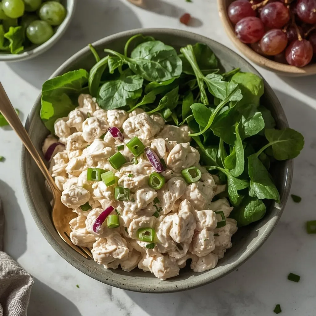 High Protein Rotisserie Chicken Salad