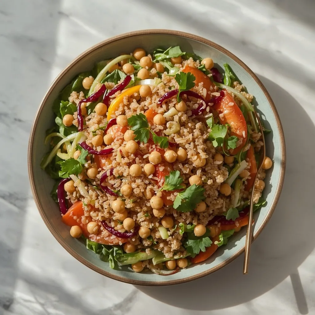 High Protein Thai Quinoa Crunch Salad