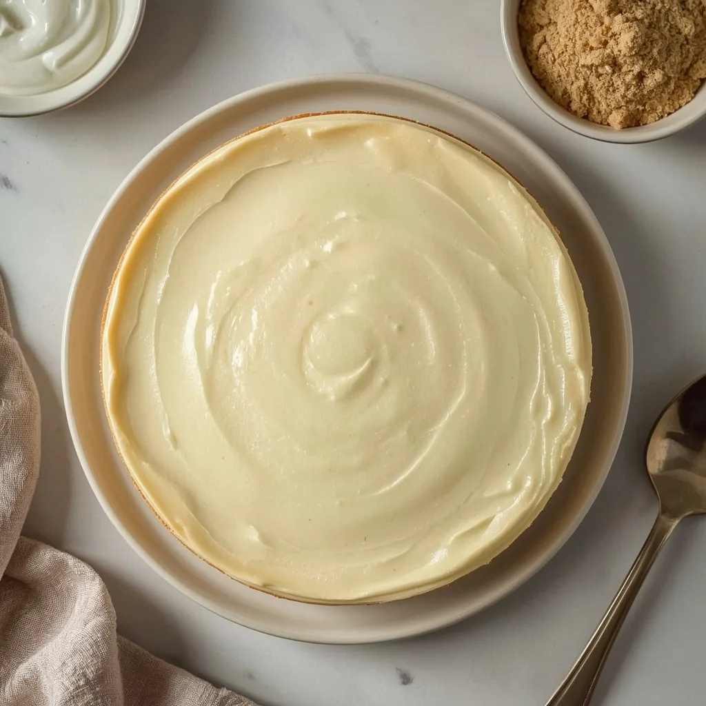2 Ingredient Protein Cheesecake