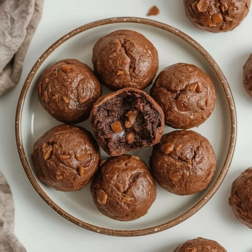 High Protein 5 Ingredient Brownie Bites