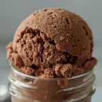 High Protein Chocolate Cottage Cheese Ice Cream - recipe card