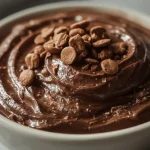 High Protein Chocolate Pudding Without Protein Powder - recipe card