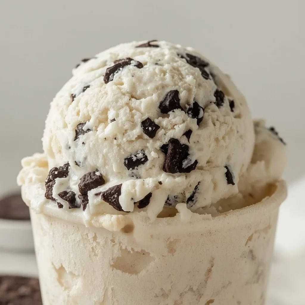 High Protein Cookies and Cream Protein Ice Cream