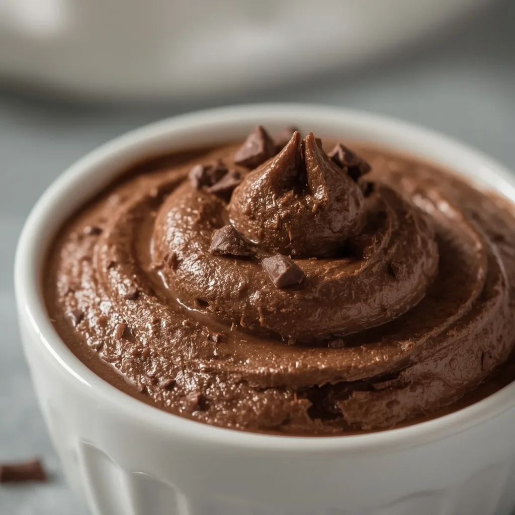 High Protein Cottage Cheese Chocolate Pudding