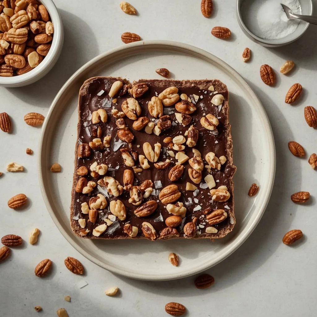 High Protein Dark Chocolate and Sea Salt Nut Bars