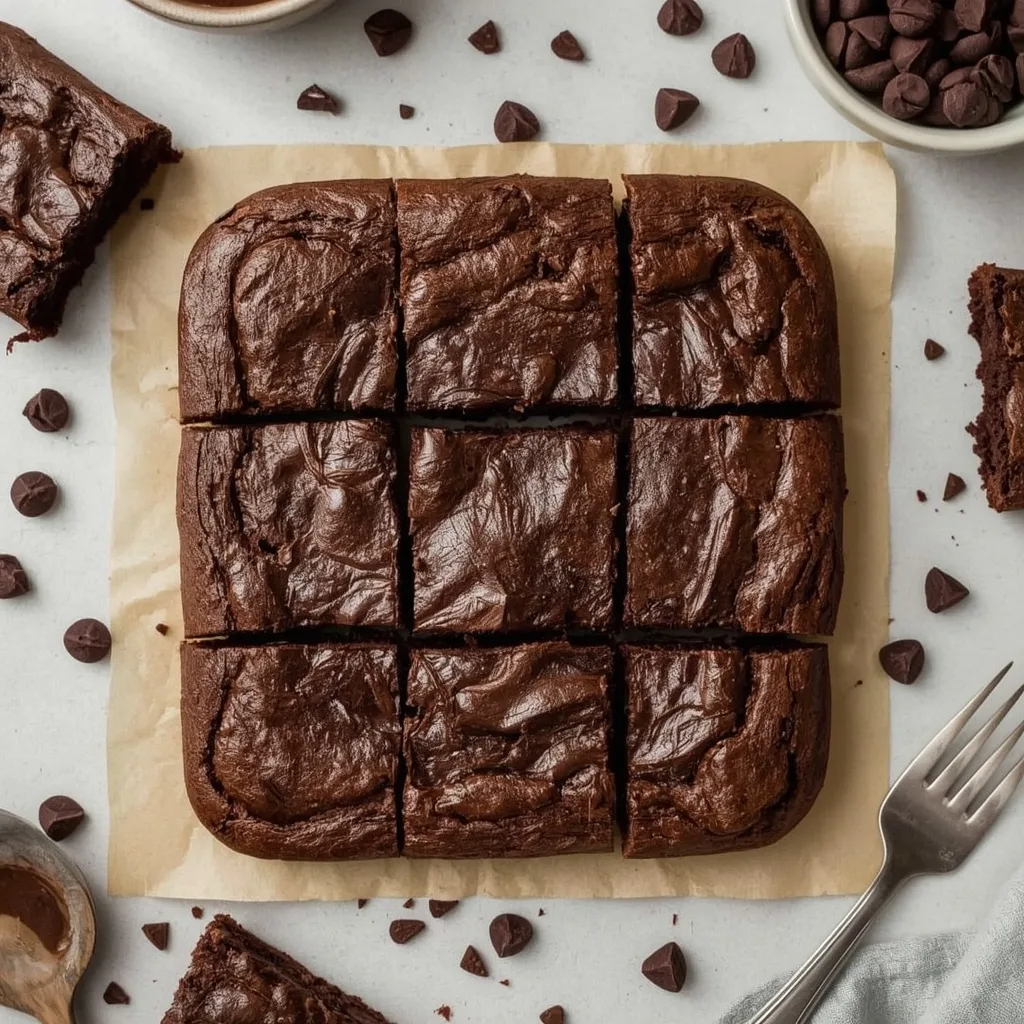 High Protein Greek Yogurt Brownies
