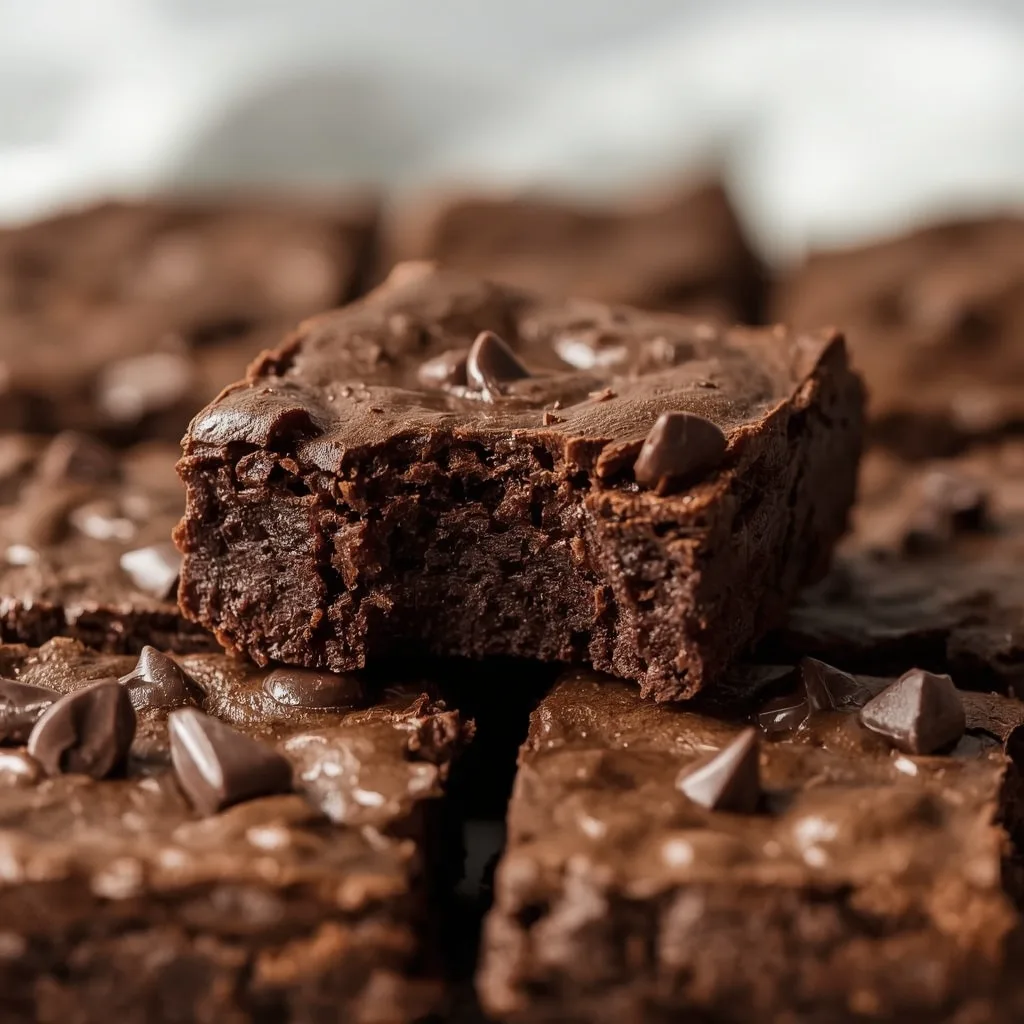 High Protein Greek Yogurt Brownies