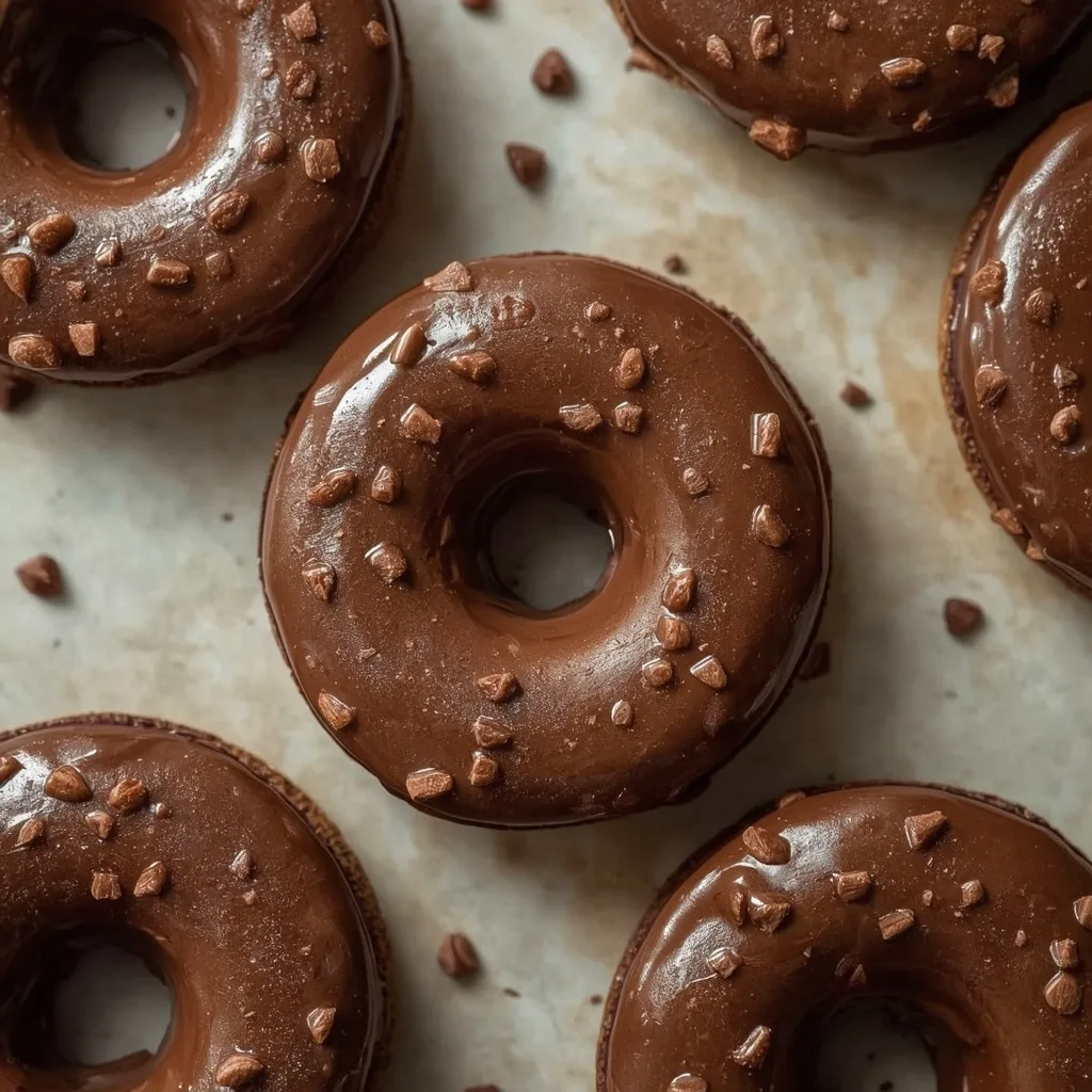 High Protein Low Calorie Chocolate Protein Donuts