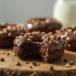 High Protein Low Calorie Chocolate Protein Donuts - recipe card