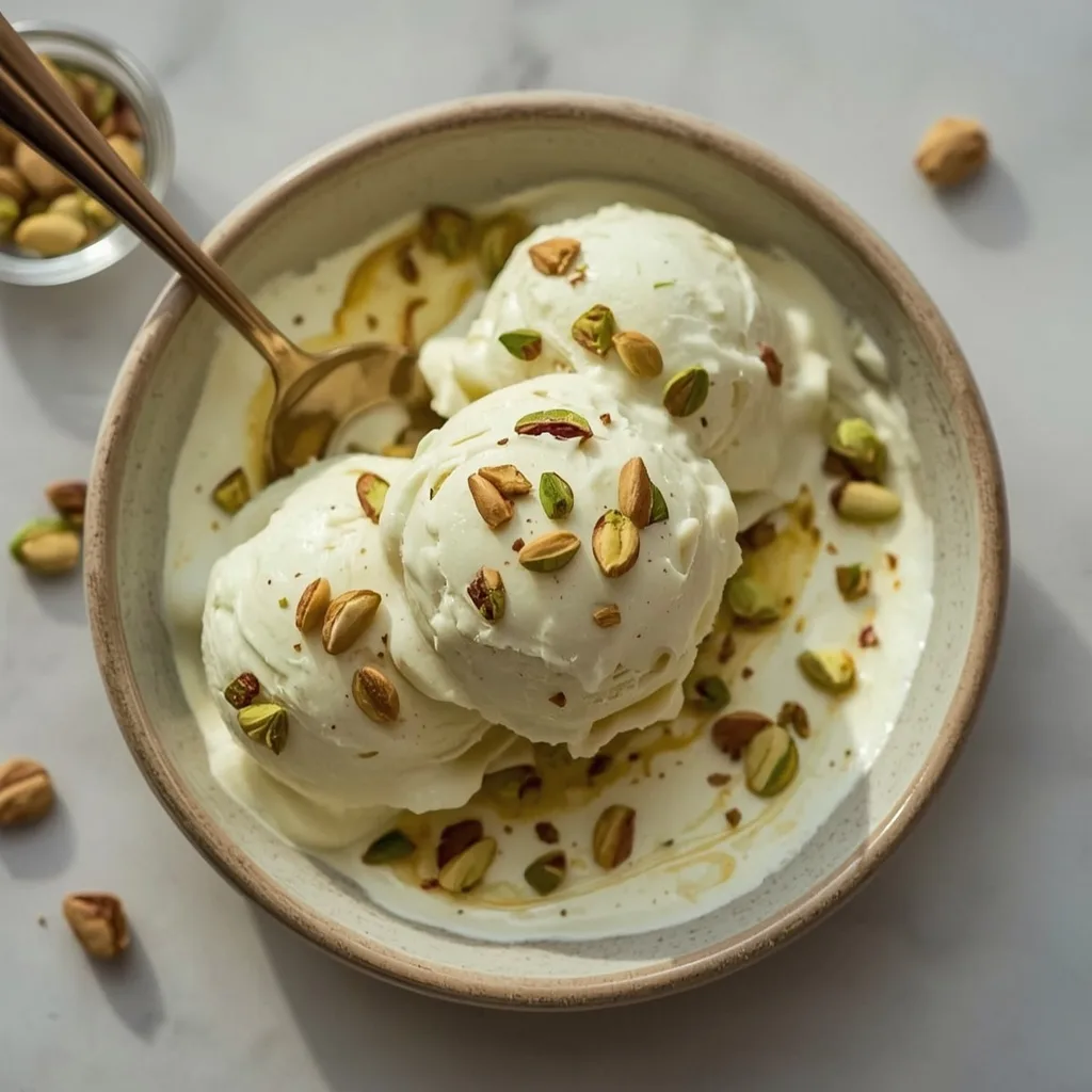 High-Protein Pistachio Ice Cream