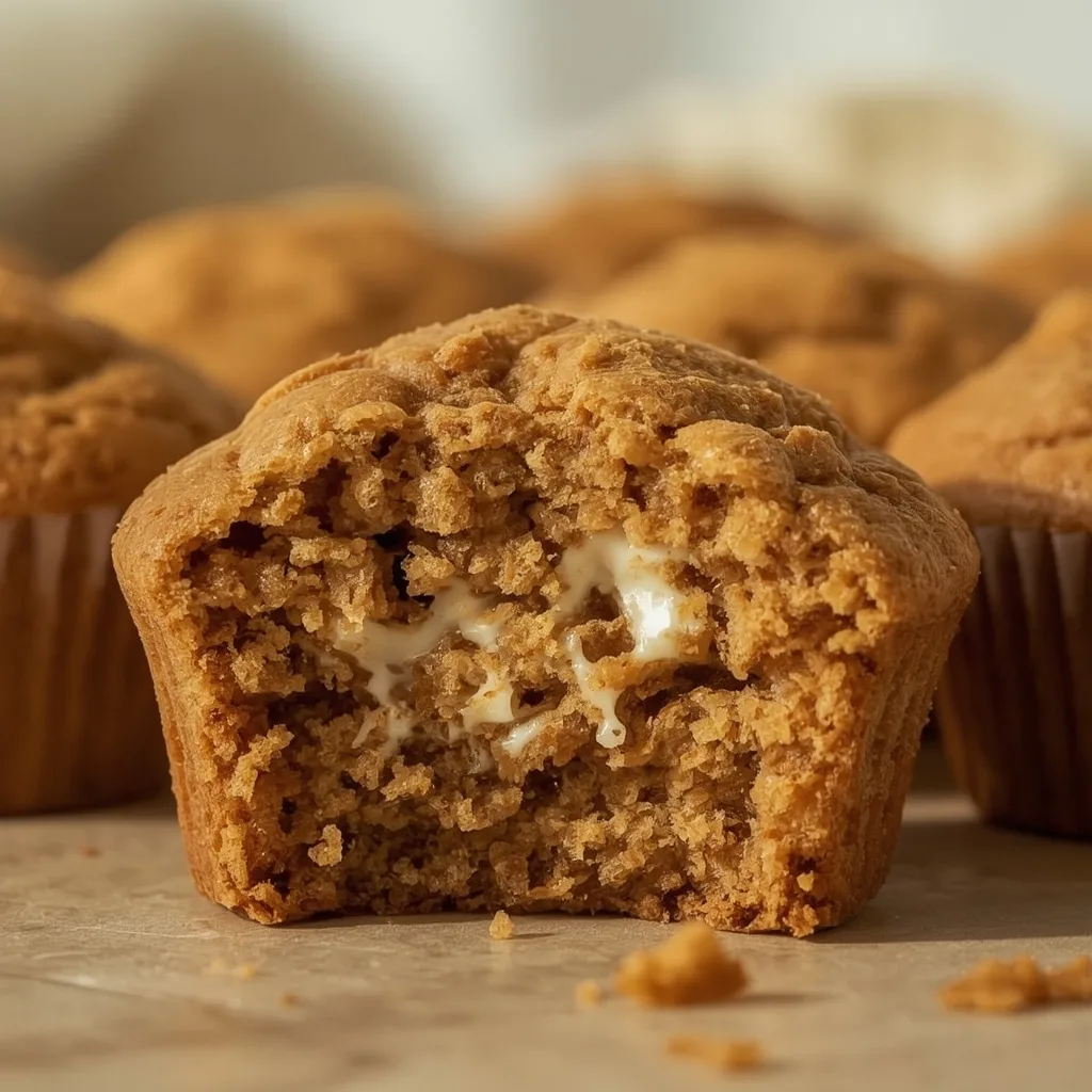 High Protein Pumpkin Cottage Cheese Muffins