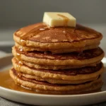 High Protein Pumpkin Pancakes - recipe card