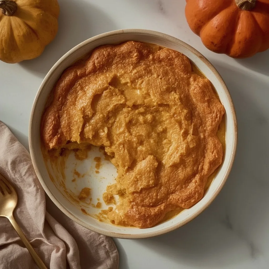 Pumpkin Cottage Cheese Bake